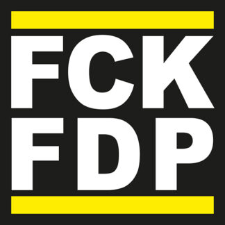 Aufkleber/Sticker - FCK FDP (Stickerset 10 Stück), Jetzt kaufen und sparen