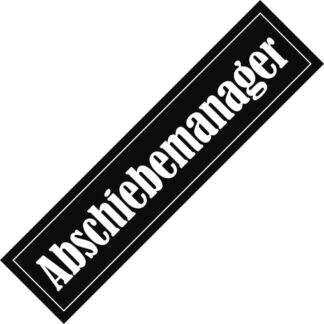 Aufkleber/Sticker - Abschiebemanager (Stickerset 10 Stück), Jetzt kaufen und sparen
