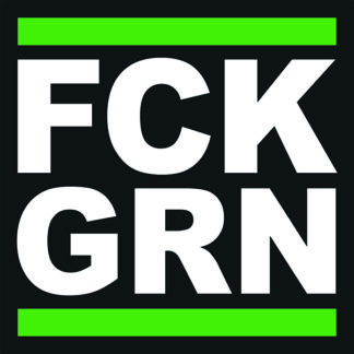 Aufkleber/Sticker - FCK GRN (Stickerset 10 Stück), Perfekt - jetzt kaufen