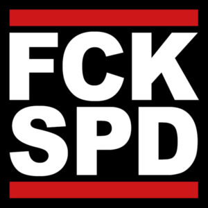 Aufkleber, FCK SPD
