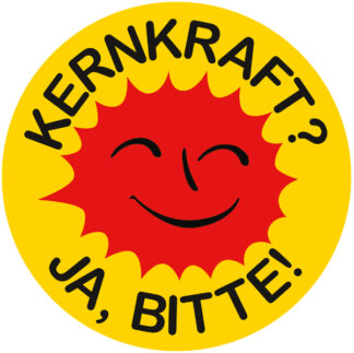 Aufkleber/Sticker - Kernkraft? Ja bitte! (Stickerset 10 Stück), Jetzt kaufen und sparen