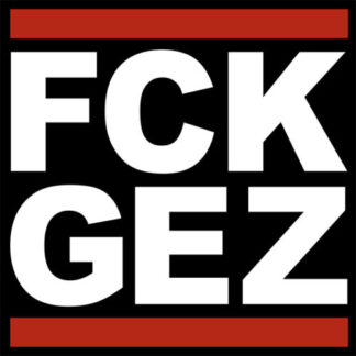 Abbildung des Aufklebers FCK GEZ