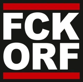 Aufkleber Sticker, FCK ORF