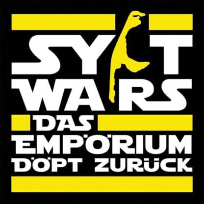 Aufkleber Sticker Sylt Wars, Das Empörium döpt zurück